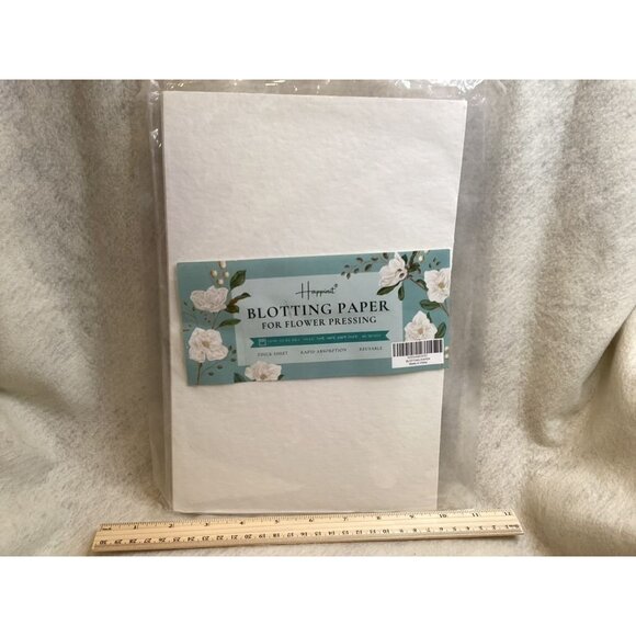Blotting Paper For Flower Pressing Single Sheet Rapid Absorption Reusable 16" X - Picture 1 of 2